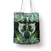 New Zealand Mere Pounamu Weapon Tote Bag Aotearoa Mango Paua Shell Maori Pattern LT22 - Polynesian Pride