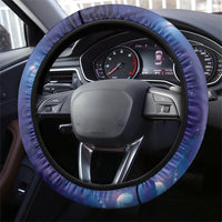 Takahe New Zealand Steering Wheel Cover Harakeke Silver Fern Maori Pattern
