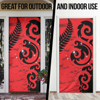 New Zealand Matariki Door Cover Maori New Year Koru Pattern