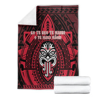 New Zealand Maori Language Week Blanket Te Wiki O Te Reo Maori Hei Tiki LT22 - Polynesian Pride