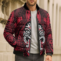 New Zealand Maori Language Week Bomber Puffer Jacket Te Wiki O Te Reo Maori Hei Tiki LT22 - Polynesian Pride
