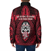 New Zealand Maori Language Week Padded Jacket Te Wiki O Te Reo Maori Hei Tiki LT22 - Polynesian Pride