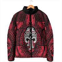 New Zealand Maori Language Week Padded Jacket Te Wiki O Te Reo Maori Hei Tiki LT22 - Polynesian Pride