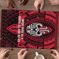 New Zealand Maori Language Week Puzzle Te Wiki O Te Reo Maori Hei Tiki LT22 - Polynesian Pride