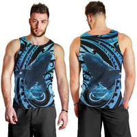 New Zealand Matariki Men Tank Top Maori Humpback Whale Galaxy