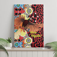 Papua New Guinea Pidgin Language Week Canvas Wall Art Halo Olgeta Tok Pisin Wik Bird Of Paradise Oro Batik LT22 - Polynesian Pride