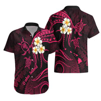 Hawaii Hawaiian Shirt Oahu Islands Pacific Plumeria Pink Vibe LT9 - Polynesian Pride