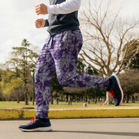 Mokihana Maile Ilima Leis Paniolo Palaka Jogger Pants Hawaiian Poni Spirit - Polynesian Pride