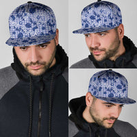 Mokihana Maile Ilima Leis Paniolo Palaka Snapback Cap Hawaiian Polu Spirit - Polynesian Pride