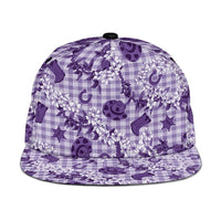 Mokihana Maile Ilima Leis Paniolo Palaka Snapback Cap Hawaiian Poni Spirit - Polynesian Pride
