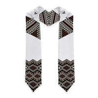 New Zealand Aotearoa Graduation Stole Taniko Art Simple Style