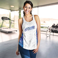 New Zealand Aotearoa Women Racerback Tank Purple Maori Papua Shell Indigenous LT9 - Polynesian Pride