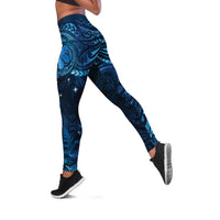 New Zealand Matariki Leggings Maori New Year - Polynesian Pride