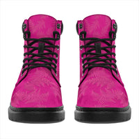 New Zealand Silver Fern Rugby All Season Boots Go Aotearoa World Cup Pink Version LT14 - Polynesian Pride