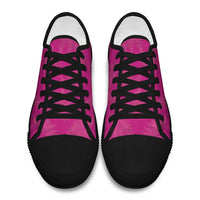 New Zealand Silver Fern Rugby Low Top Shoes Go Aotearoa World Cup Pink Version LT14 - Polynesian Pride