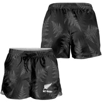 New Zealand Silver Fern Rugby Shorts for Women Go Aotearoa Champions World Cup LT14 - Polynesian Pride