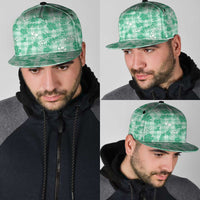 Omaomao Aloha Hawaii Snapback Cap Plumeria Lei With Palaka Motif - Polynesian Pride