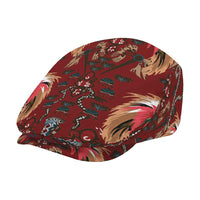 Oxblood Bird of Batik Papua Jeff Hat Exotic Natural Wealth of Papua LT9 - Polynesian Pride