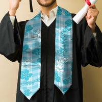 Polu Aloha Hawaii Graduation Stole Plumeria Lei With Palaka Motif LT14