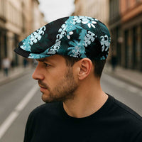 Puakenikeni Maile Lei Jeff Hat Frangipani Turquoise Tropical Leaves