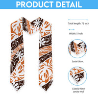 Puatou Tahiti Tiare Monstera Graduation Stole Polynesian Pattern Curve Style