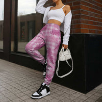Purple Palaka Hawaii Palapalai Jogger Pants Hawaiian Fern