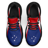 Samoa Clunky Sneakers Flag-Inspired Curve Style