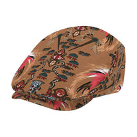 Terracotta Bird of Batik Papua Jeff Hat Exotic Natural Wealth of Papua LT9 - Polynesian Pride