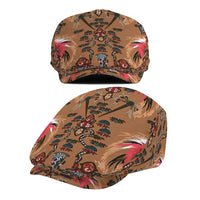 Terracotta Bird of Batik Papua Jeff Hat Exotic Natural Wealth of Papua LT9 - Polynesian Pride