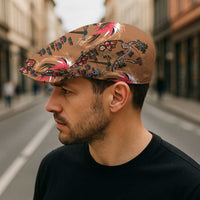 Terracotta Bird of Batik Papua Jeff Hat Exotic Natural Wealth of Papua LT9 - Polynesian Pride