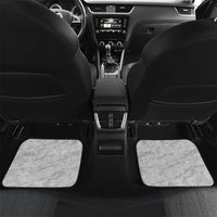 Personalized New Zealand Football Car Mats Kiwi Mascot with Silver Fern - Maori Tribal Tattoo Art TS04 Set 2pcs - Back Black White - Polynesian Pride