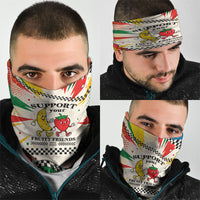 Support Your Fruity Friends Love Wins Gay Pride Neck Gaiter LGBTQ Retro 30s Cartoon Checkered TS04 - Polynesian Pride