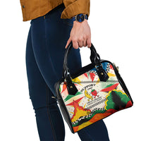 Support Your Fruity Friends Love Wins Gay Pride Shoulder Handbag LGBTQ Retro 30s Cartoon Checkered TS04 - Polynesian Pride