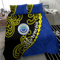 Federated States Of Micronesia FSM Bedding Set Pacific Islander Tribal Swirl Geometric Pattern TS04 - Polynesian Pride