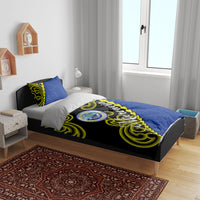 Federated States Of Micronesia FSM Bedding Set Pacific Islander Tribal Swirl Geometric Pattern TS04 - Polynesian Pride