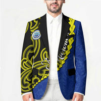 Federated States Of Micronesia FSM Blazer Pacific Islander Tribal Swirl Geometric Pattern TS04 - Polynesian Pride