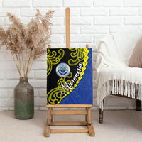 Federated States Of Micronesia FSM Canvas Wall Art Pacific Islander Tribal Swirl Geometric Pattern TS04 - Polynesian Pride