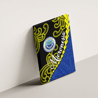 Federated States Of Micronesia FSM Canvas Wall Art Pacific Islander Tribal Swirl Geometric Pattern TS04 - Polynesian Pride
