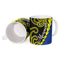 Federated States Of Micronesia FSM Ceramic Mug Pacific Islander Tribal Swirl Geometric Pattern TS04 - Polynesian Pride