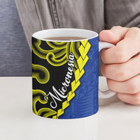 Federated States Of Micronesia FSM Ceramic Mug Pacific Islander Tribal Swirl Geometric Pattern TS04 - Polynesian Pride