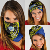 Federated States Of Micronesia FSM Neck Gaiter Pacific Islander Tribal Swirl Geometric Pattern TS04 - Polynesian Pride