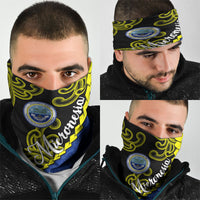 Federated States Of Micronesia FSM Neck Gaiter Pacific Islander Tribal Swirl Geometric Pattern TS04 - Polynesian Pride