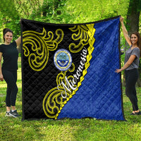 Federated States Of Micronesia FSM Quilt Pacific Islander Tribal Swirl Geometric Pattern TS04 - Polynesian Pride
