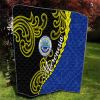 Federated States Of Micronesia FSM Quilt Pacific Islander Tribal Swirl Geometric Pattern TS04 - Polynesian Pride