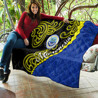 Federated States Of Micronesia FSM Quilt Pacific Islander Tribal Swirl Geometric Pattern TS04 - Polynesian Pride