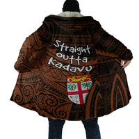 Straight Outta Kadavu Fiji Cloak Tribal Polynesian Tattoo Coat Of Arms Flag TS04 - Polynesian Pride