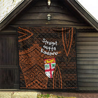 Straight Outta Kadavu Fiji Quilt Tribal Polynesian Tattoo Coat Of Arms Flag TS04 - Polynesian Pride