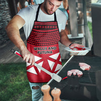 Wallis And Futuna Apron Polynesian Tattoo Flag Map TS04 - Polynesian Pride