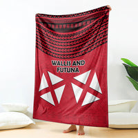 Wallis And Futuna Blanket Polynesian Tattoo Flag Map TS04 - Polynesian Pride