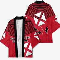 Wallis And Futuna Kimono Polynesian Tattoo Flag Map TS04 - Polynesian Pride